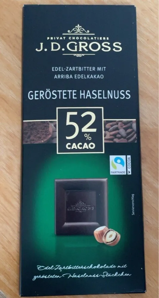 Geröstete Haselnuss
