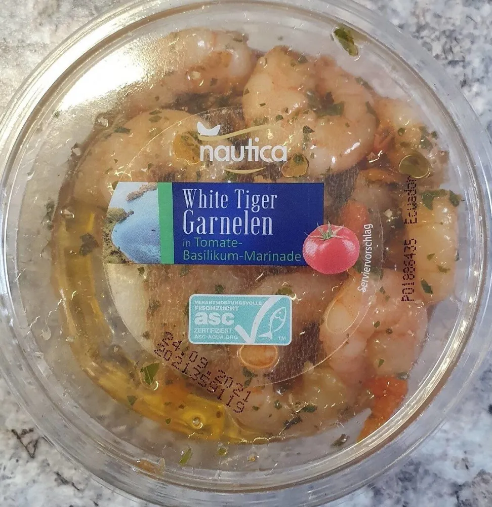 White Tiger Garnelen