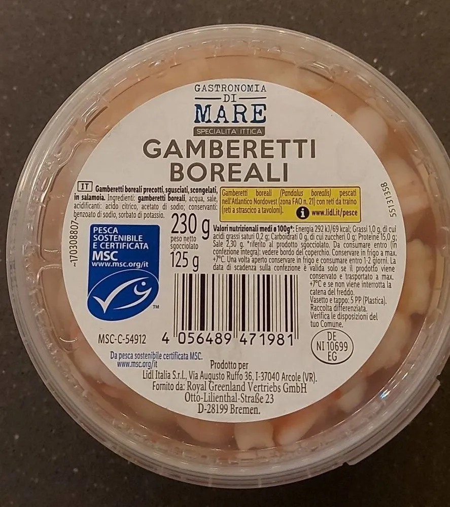 Gamberetti boreale
