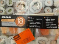 Bandeja sushi 18 unidades