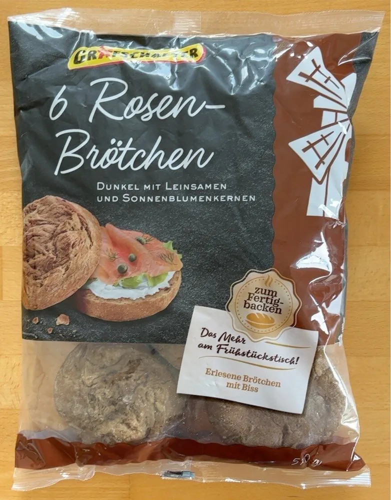 Roggenbrötchen dunkel