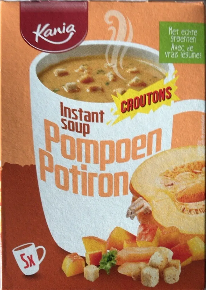 Instant soup potiron