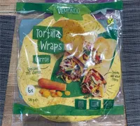 Tortilla Wraps Carrot