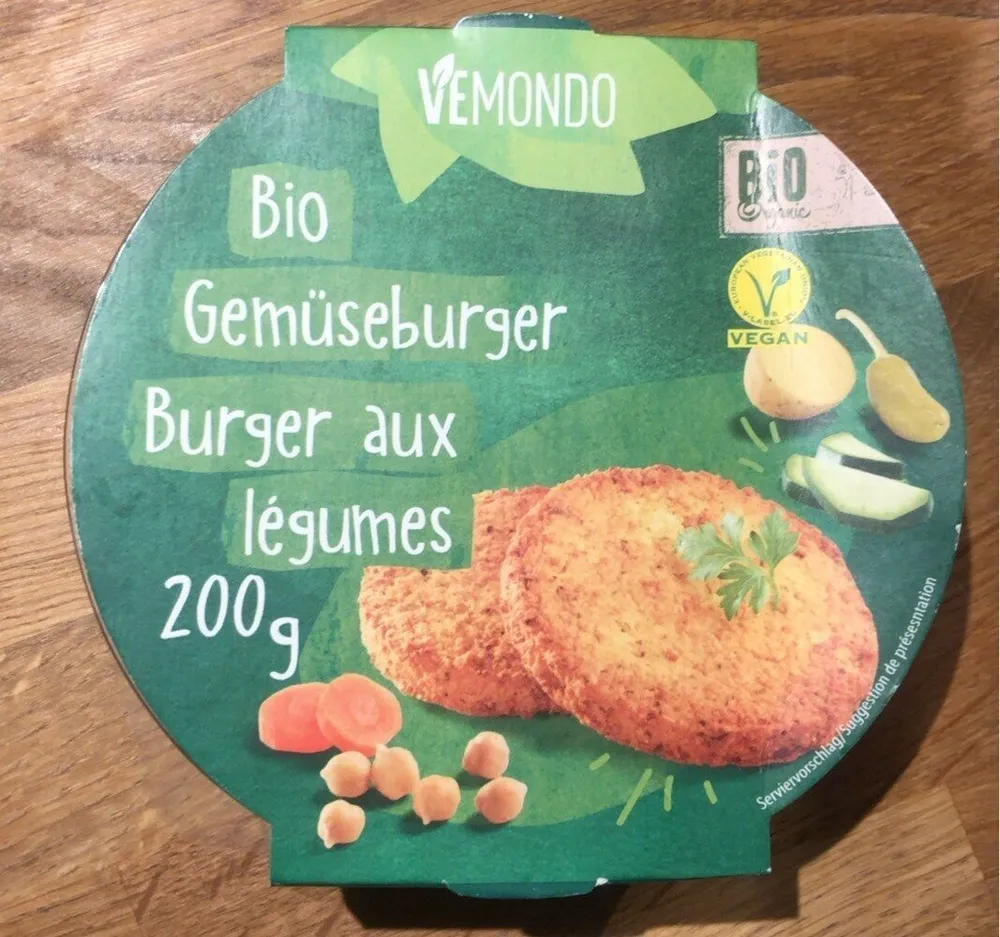 Burger aux légumes