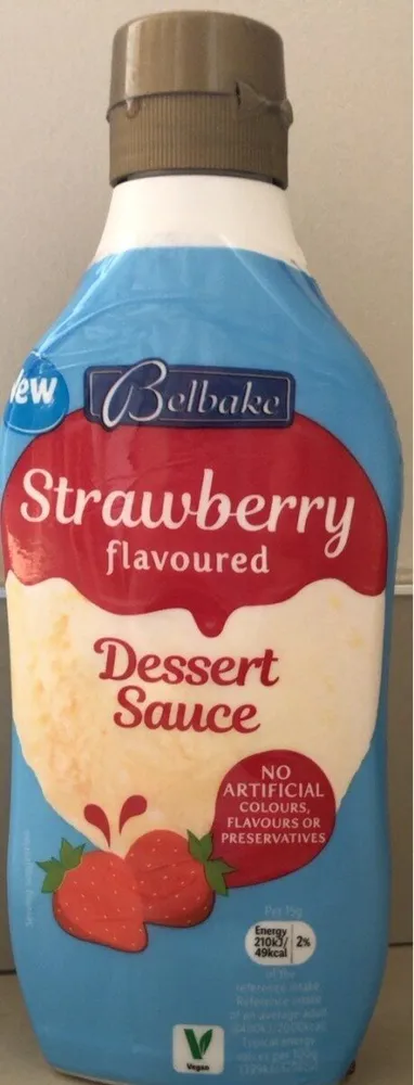 Strawberry dessert sauce