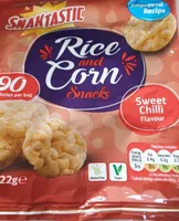 Rice and corn snacks