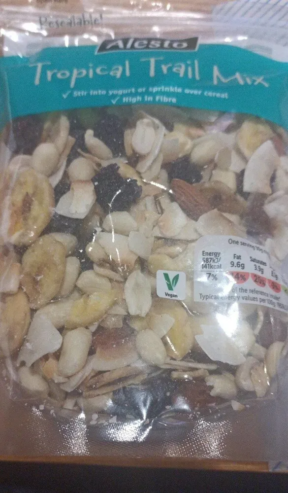 Tropical trail mix
