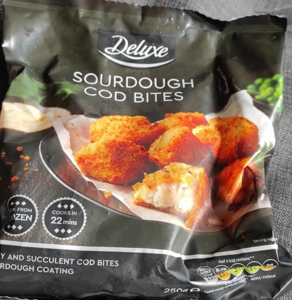 Sourdough cod bites