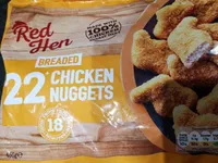 Red hen breaded chicken nuggets
