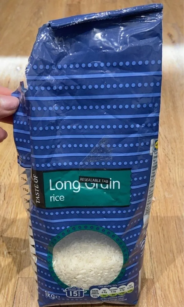 Long grain rice