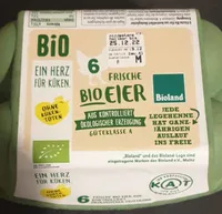 Frische Bio Eier
