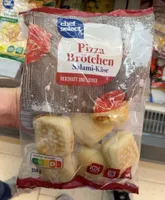Pizza Brötchen Salami-Käse