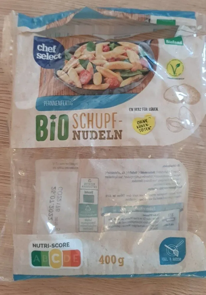 Bio Schupfnudeln