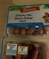 Delikatess minni snack-salami klassik