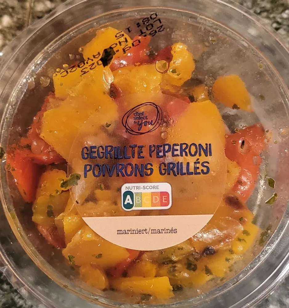 MEADOW FRESH GRILLED YELLOW AND RED PEPPERS 20.01.