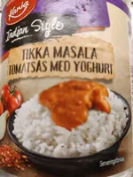 Indian Style TIKKA MASALA TOMATSÅS MED YOGHURT