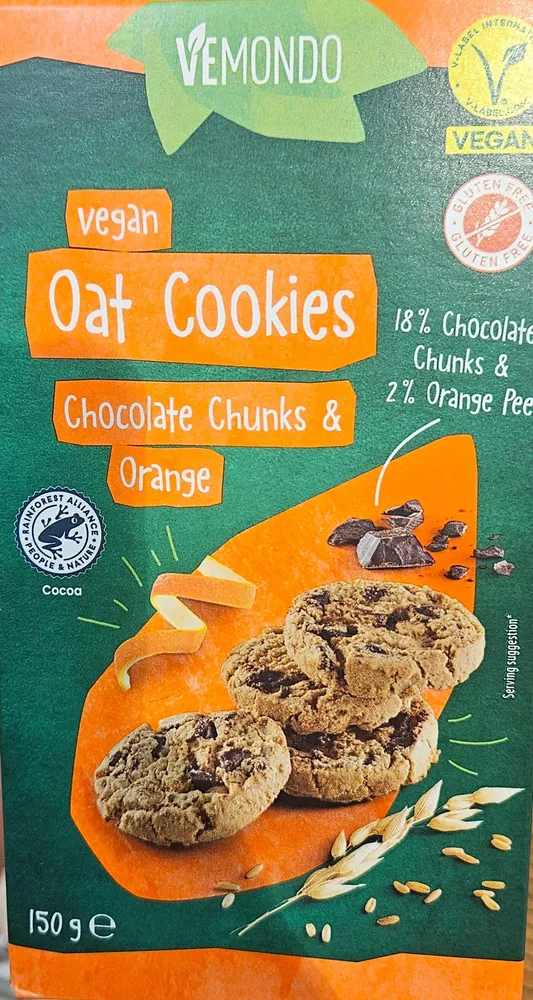 Vegan Oat Cookies