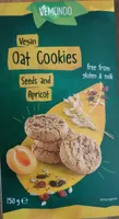 Vegana ora cookies seeds and apricot