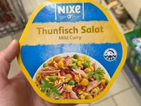Thunfisch salat mild curry