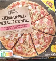 Steinofen Pizza Prosciutto e Funghi