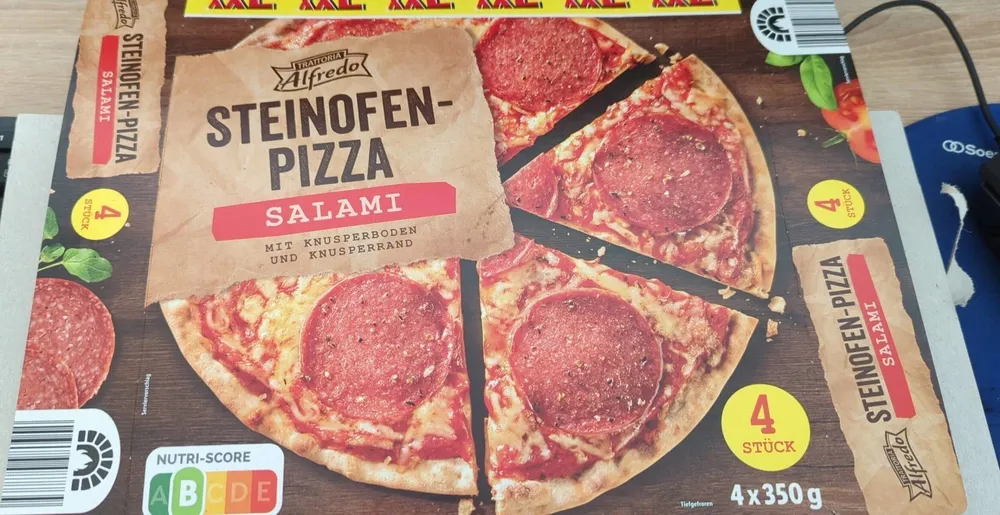 Steinhofen Salami Pizza