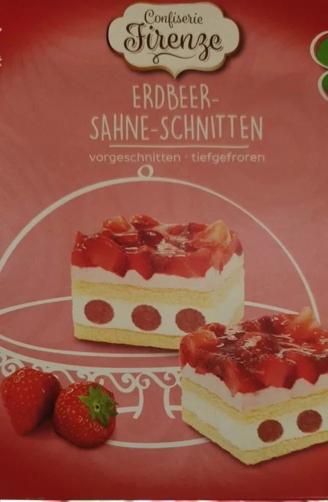 Erdbeer-Sahne-Schnitten