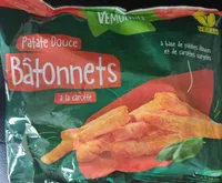 Patate douce bâtonnets à la carotte