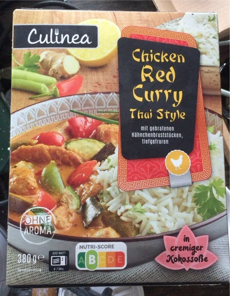 Chicken Red Curry Thai Style