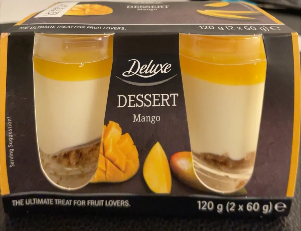 Dessert mango