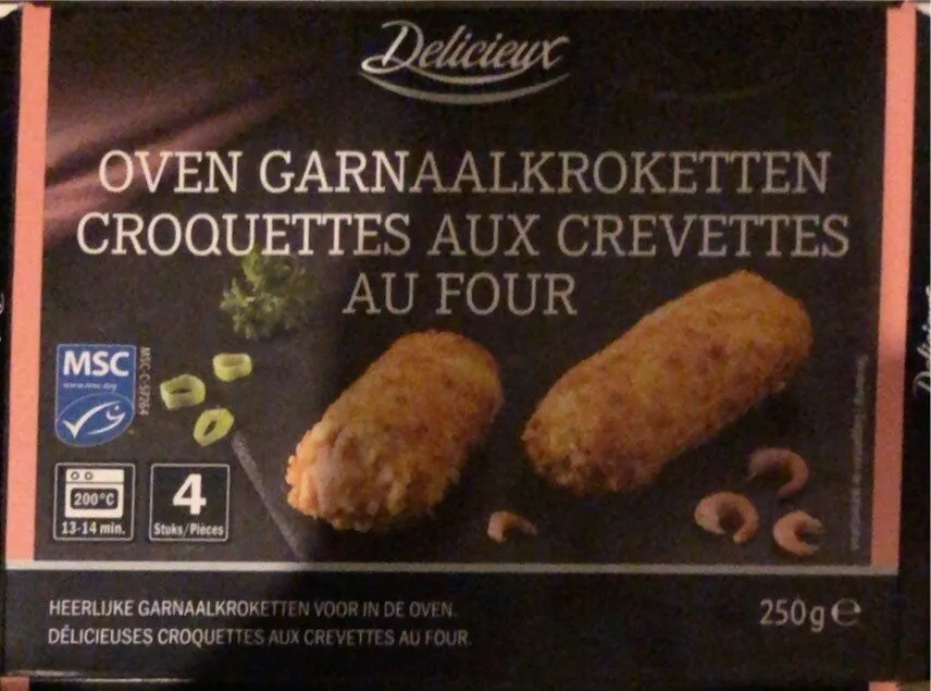 Croquettes de crevettes au four
