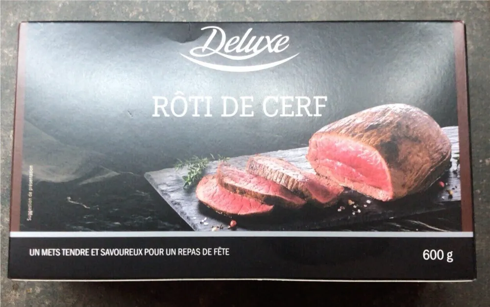 Roti de cerf
