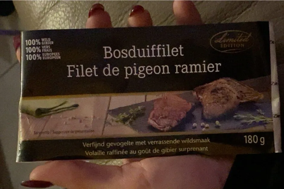 Filet de pigeon ramier