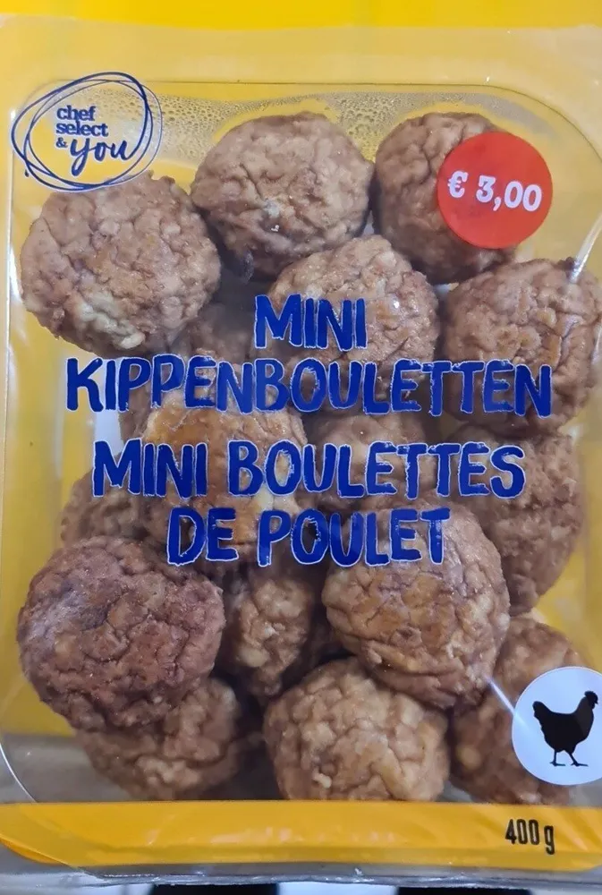 Mini boulettes de poulet