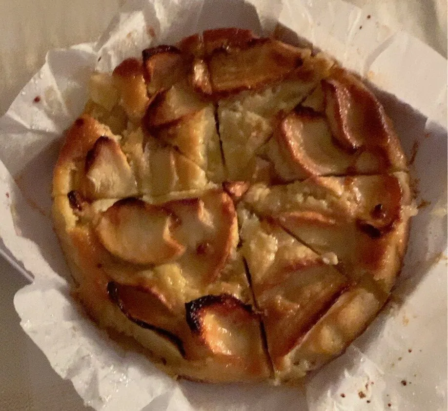 Tarte pomme-frangipane