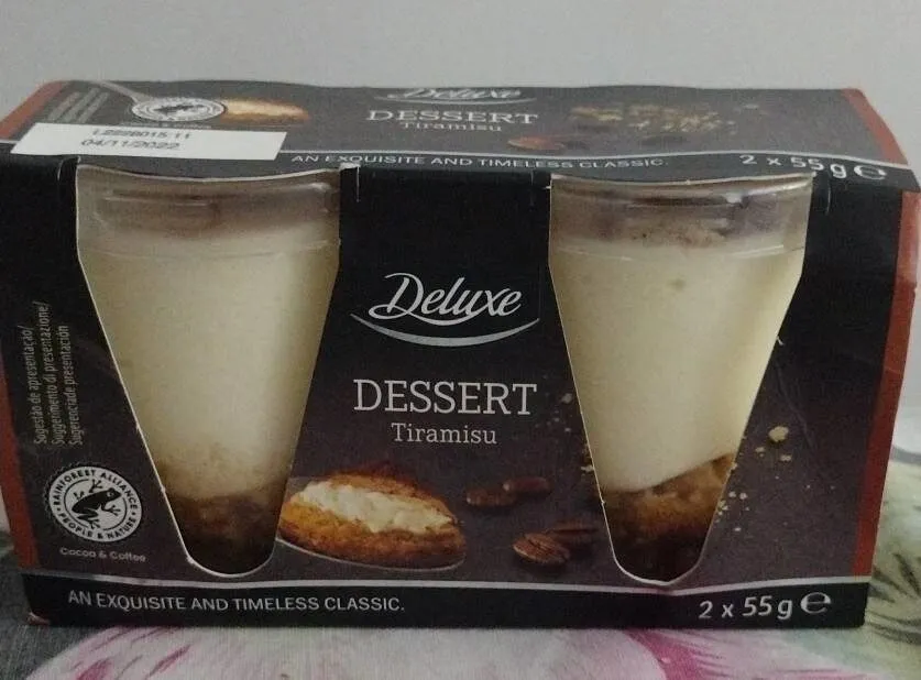 Dessert tiramisu