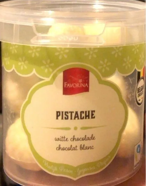 Pistache chocolat blanc