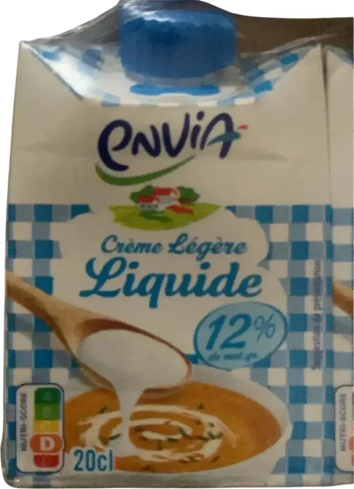 Creme légère liquide 12%