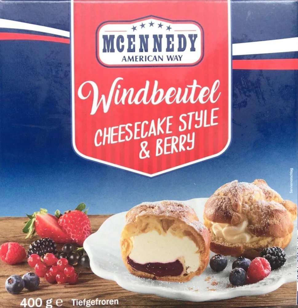 Windbeutel Cheesecacke style & Berry