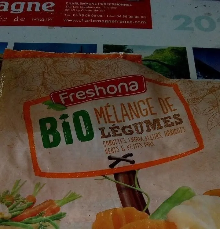 Mélange de légumes bio