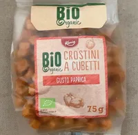 Bio crostini a cubetti gusto Paprica