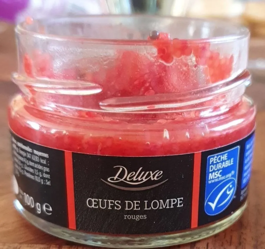 Œuf de lompe rouge