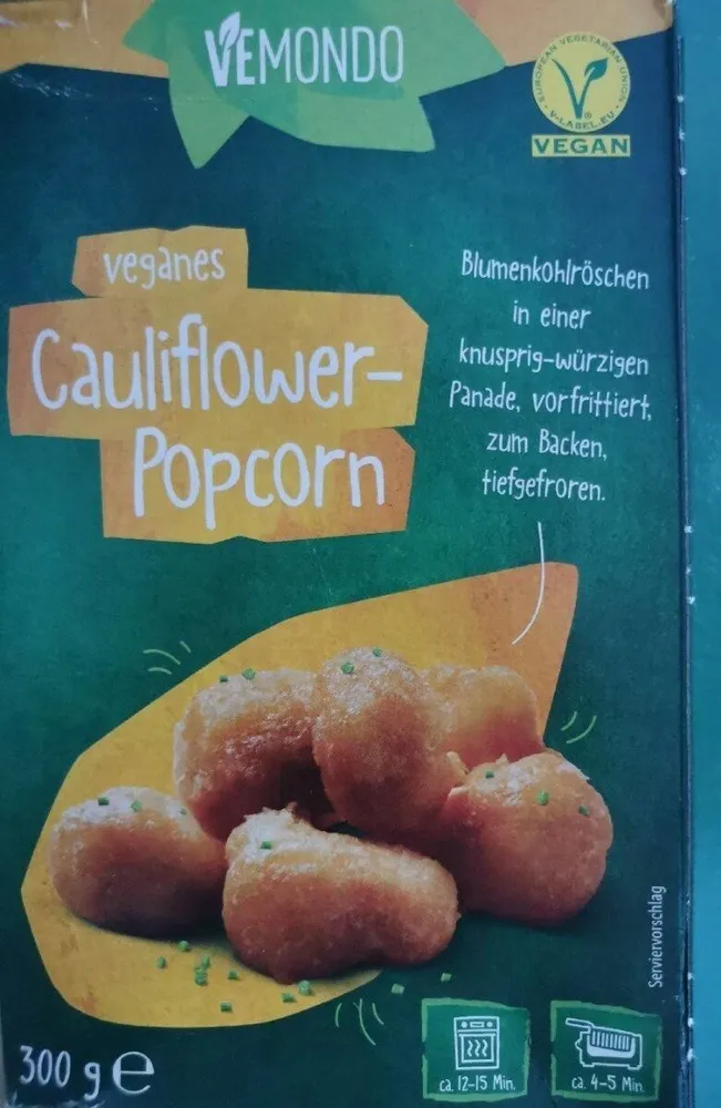 Veganes Cauliflower-Popcorn