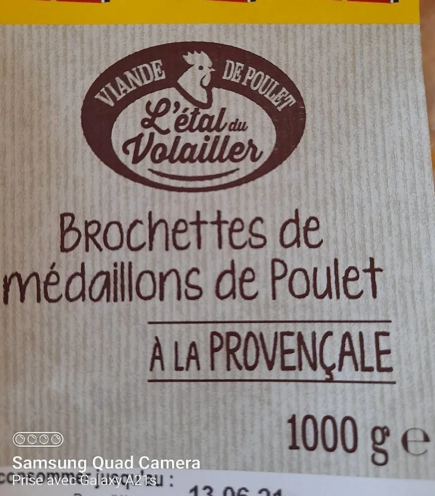 Médaillons de poulet à la provencale