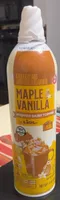 Maple vanilla with dairy topping