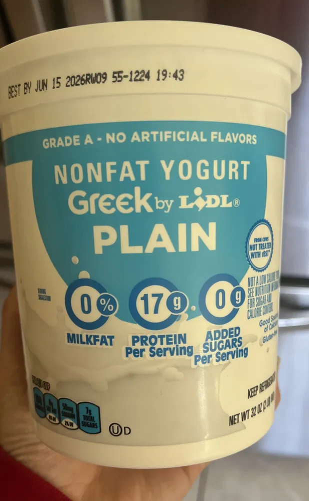 Greek plain yogurt