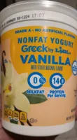 Nonfat Yogurt Greek Vanilla