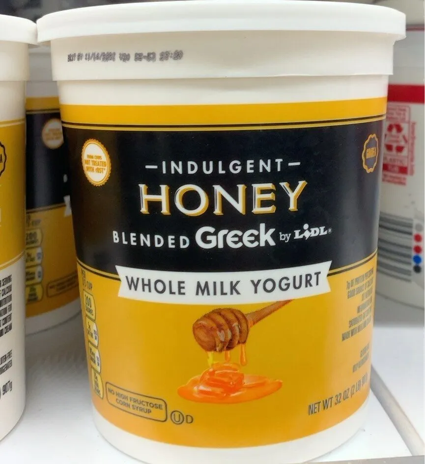 Honey Blended Greek Whole Milk Yogurt
