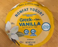 NONFAT YOGURT VANILLA WITH OTHER NATURAL FLAVOR