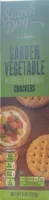 Garden Vegetable Crackers