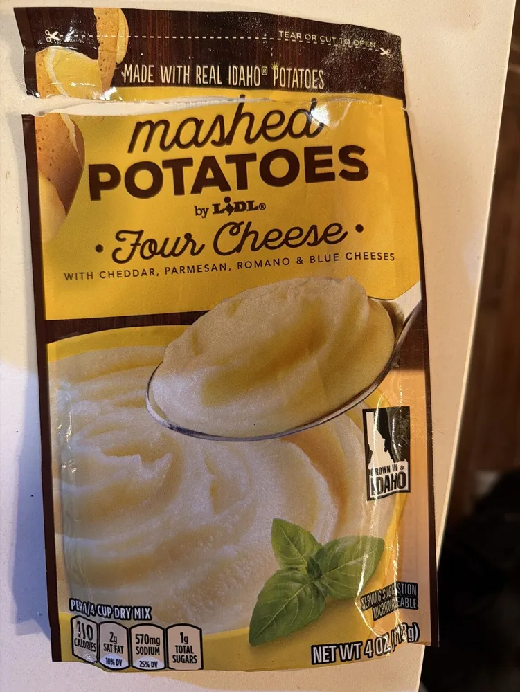 Lidl Mashed Potatoes Four Cheese